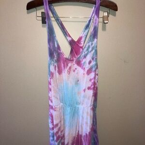 Pink Tie Dye Romper